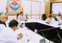 सचिवालय में कौशल विकास एवं रोजगार से संबंधित योजनाओं की समीक्षा बैठक आयोजित